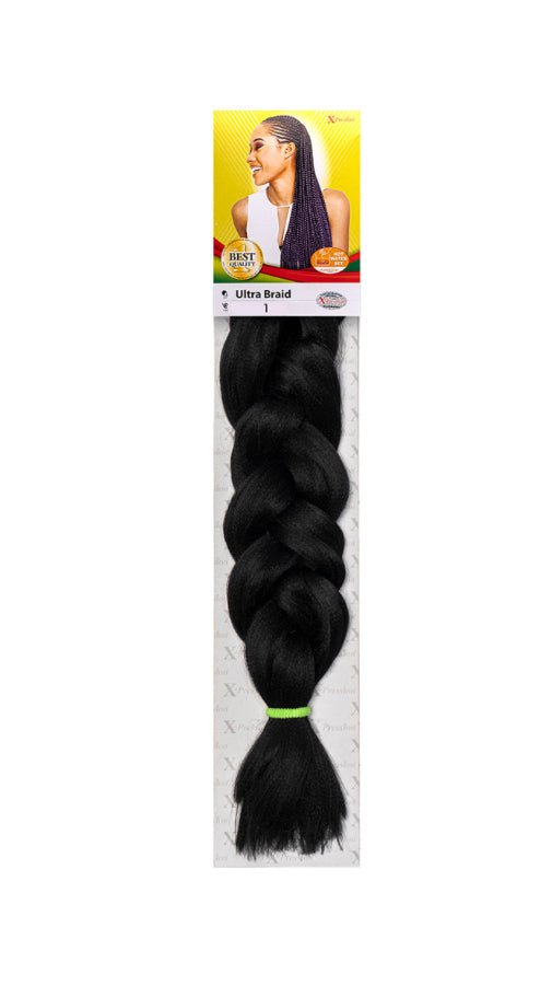 Xpression Ultra Braid 100% Kanekalon fibre tangle-free braiding hair South Africa