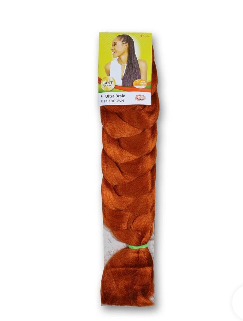 Xpression Ultra Braid 100% Kanekalon fibre tangle-free braiding hair South Africa