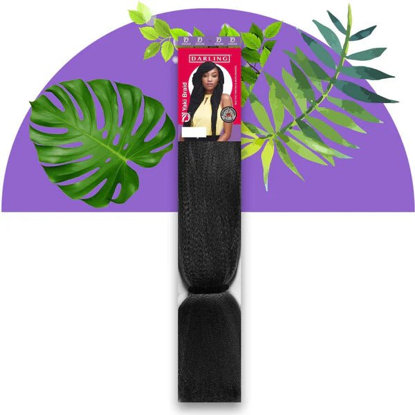 Darling Yaki Braid soft textured synthetic hair mimicking relaxed African hair