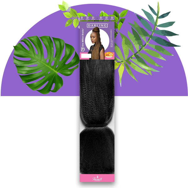 Darling 1 Million synthetic braiding hair – lightweight micro-braids and twists
